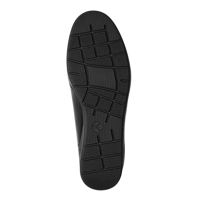 Women's Black Jana Softline Slip Ons