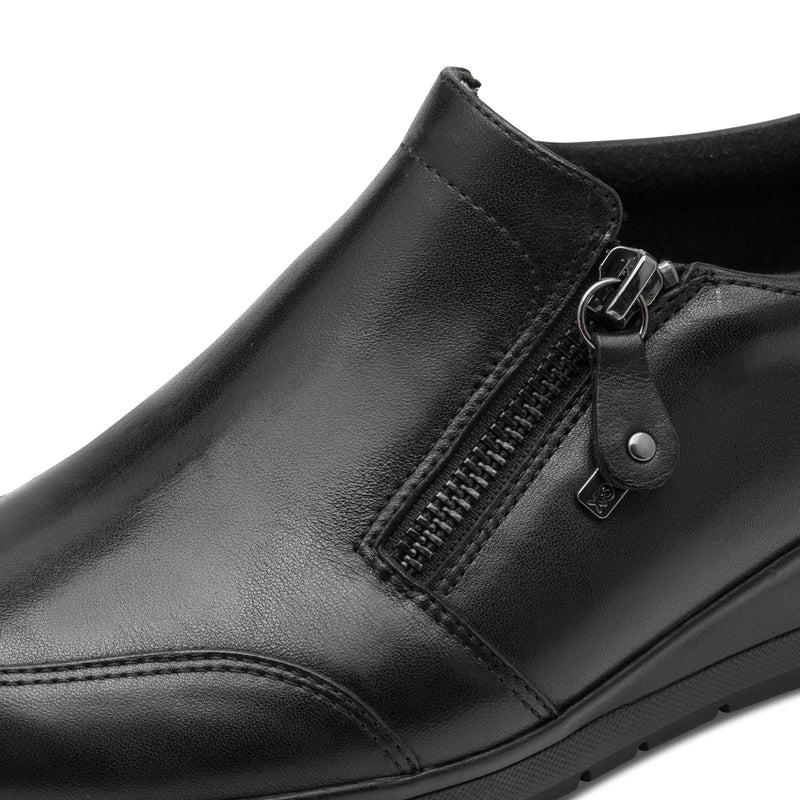 Women's Black Jana Softline Slip Ons