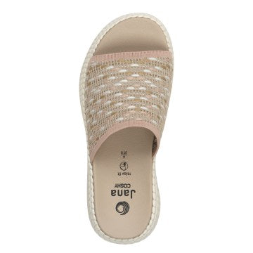 Women's Beige Jana Coshy Slides