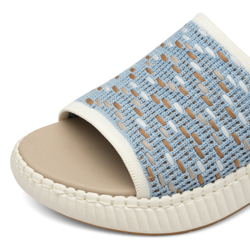 Women's Blue Jana Coshy Slides