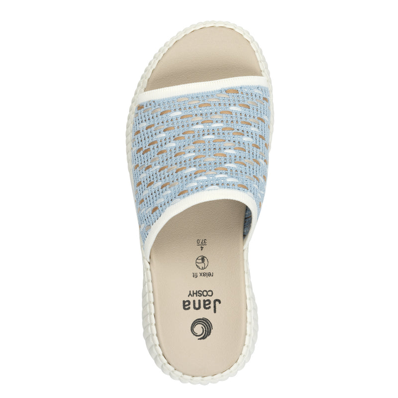 Women's Blue Jana Coshy Slides