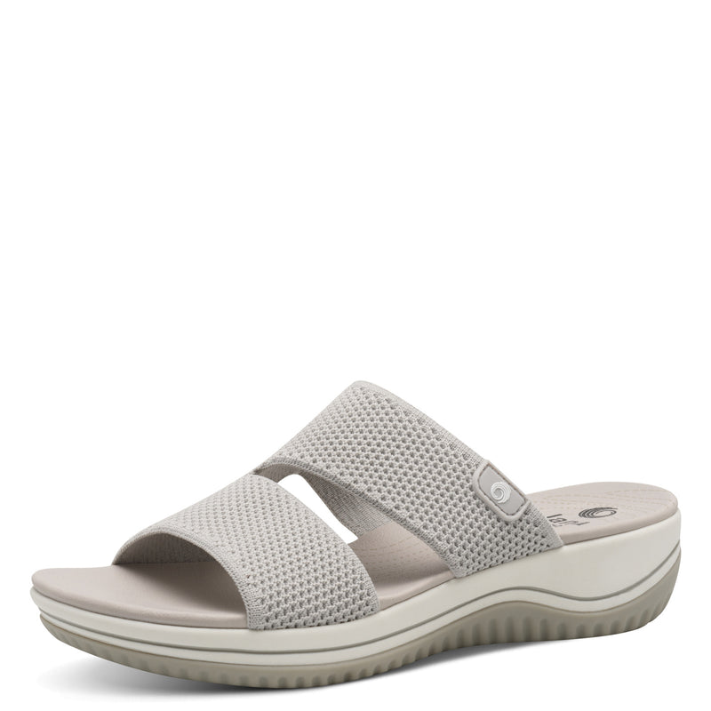 Women's Light Grey Jana Coshy Slides