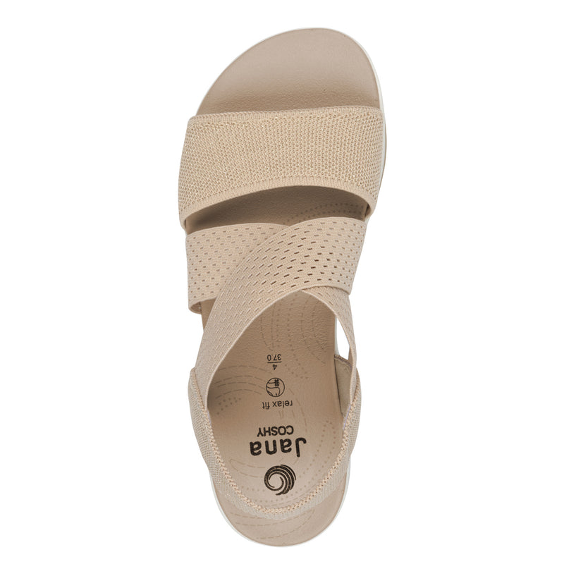 Women's Beige Jana Coshy Sandals