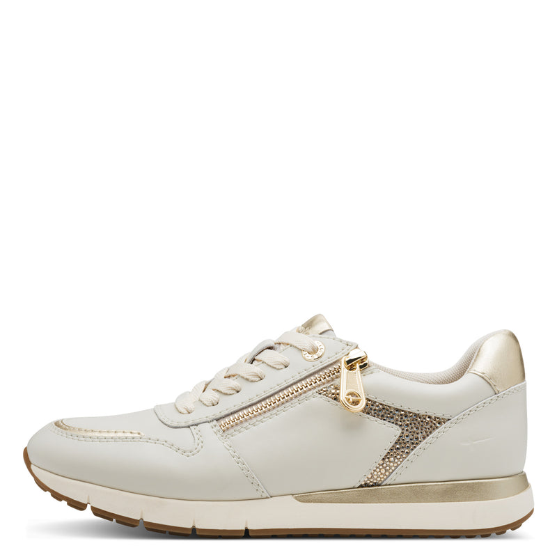 Women's Off White Tamaris Comfort Sneakers