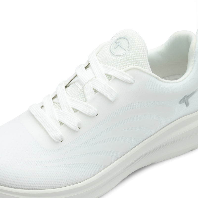 Women's Off White Tamaris Comfort Lace-up