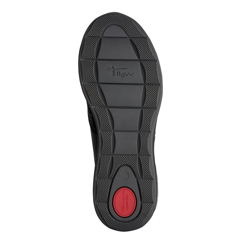 Women's Black Tamaris Comfort Trainers