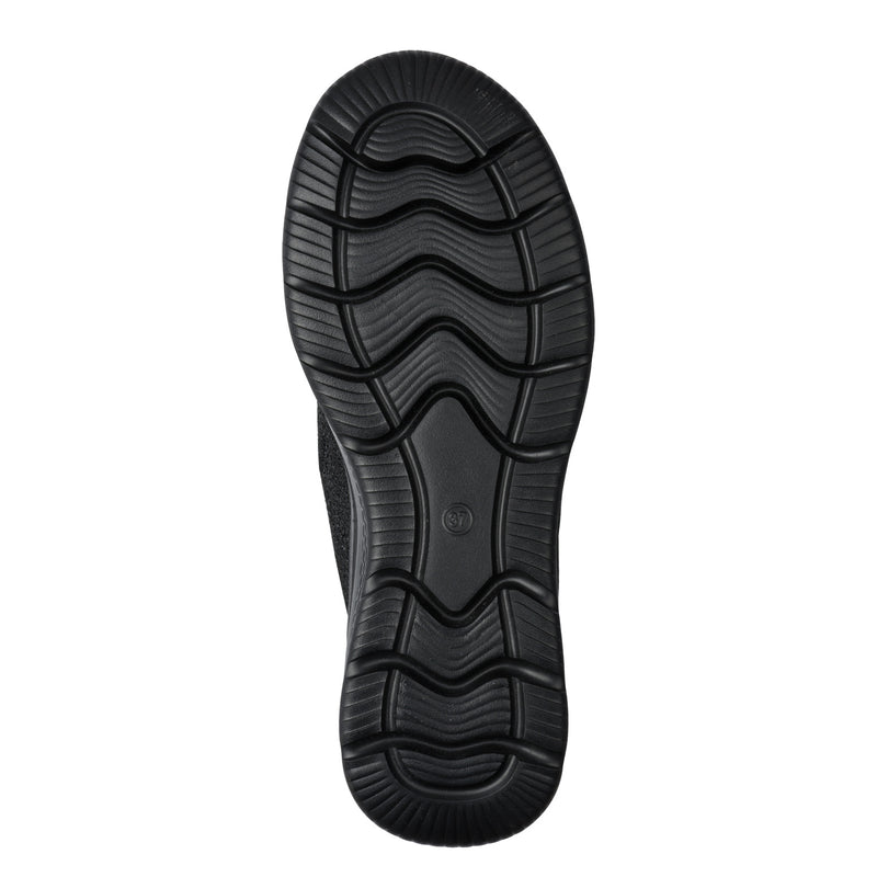 Women's Black Tamaris Comfort Sneakers