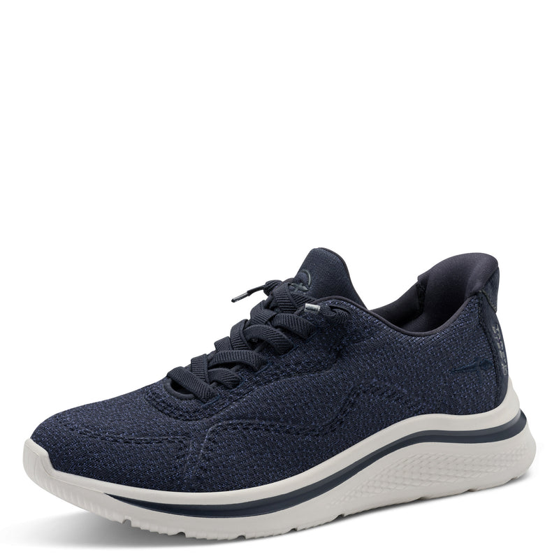 Women's Navy Tamaris Comfort Sneakers