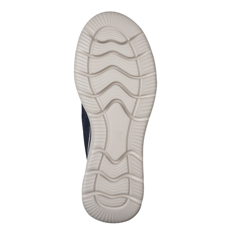 Women's Navy Tamaris Comfort Sneakers