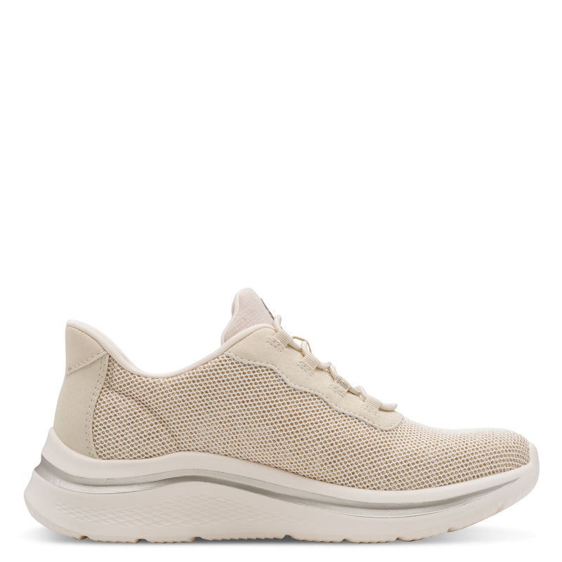 Women's Cream Tamaris Comfort Sneakers