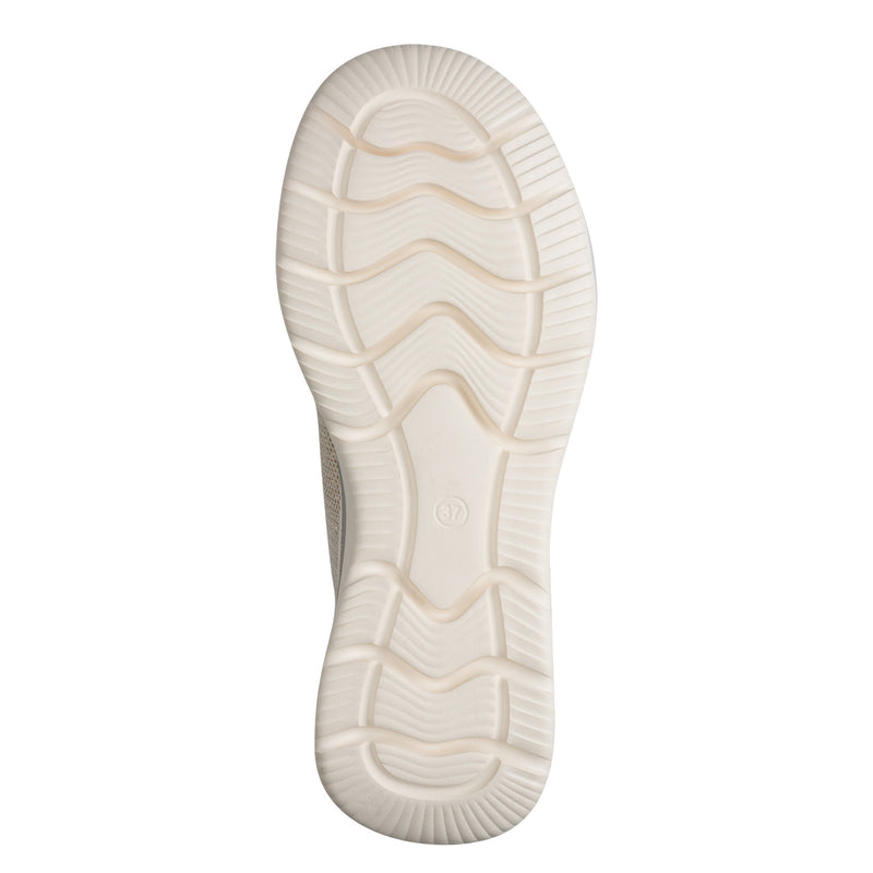 Women's Cream Tamaris Comfort Sneakers