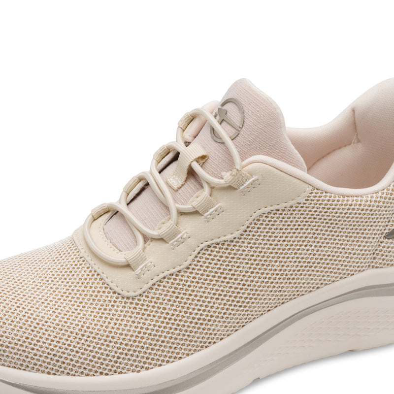 Women's Cream Tamaris Comfort Sneakers
