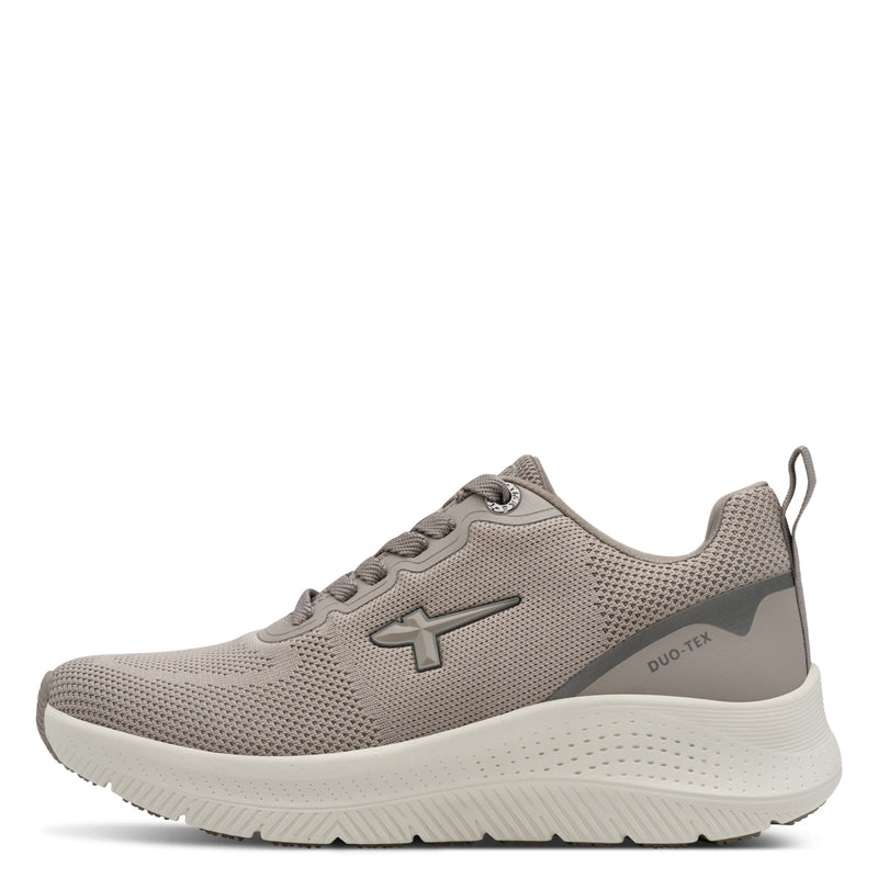 Women's Taupe Tamaris Comfort Sneakers