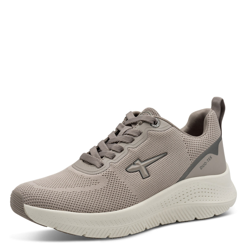 Women's Taupe Tamaris Comfort Sneakers
