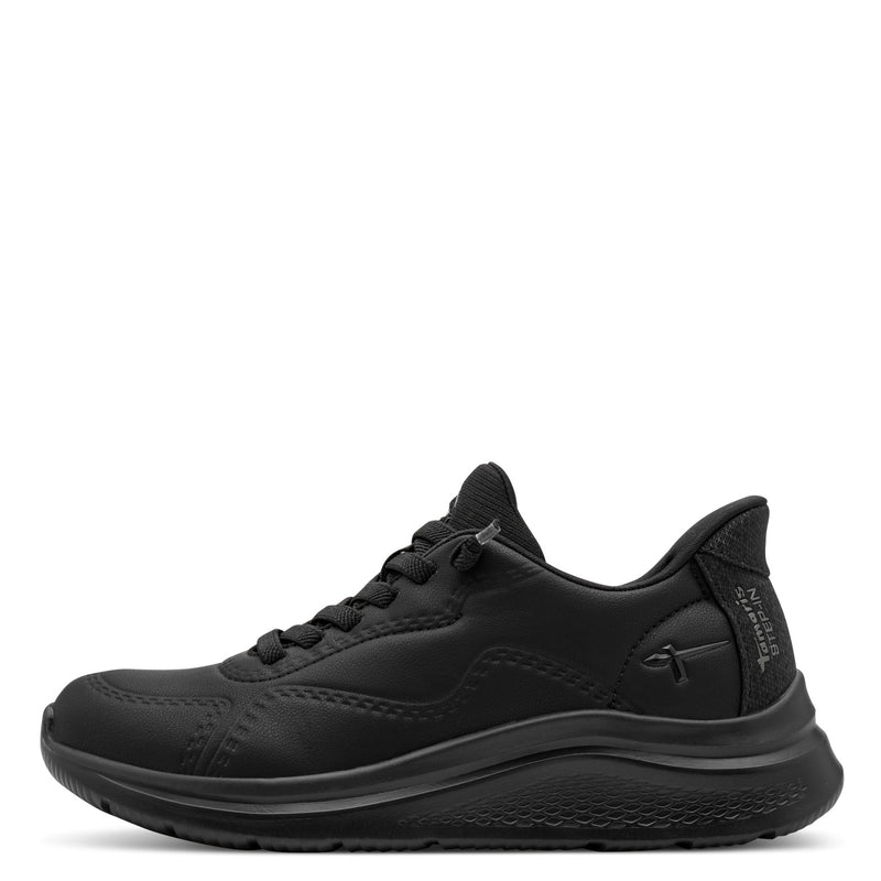 Women's Black Tamaris Comfort Sneakers
