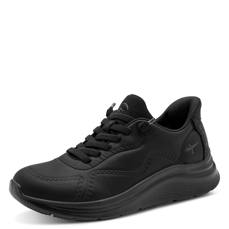 Women's Black Tamaris Comfort Sneakers
