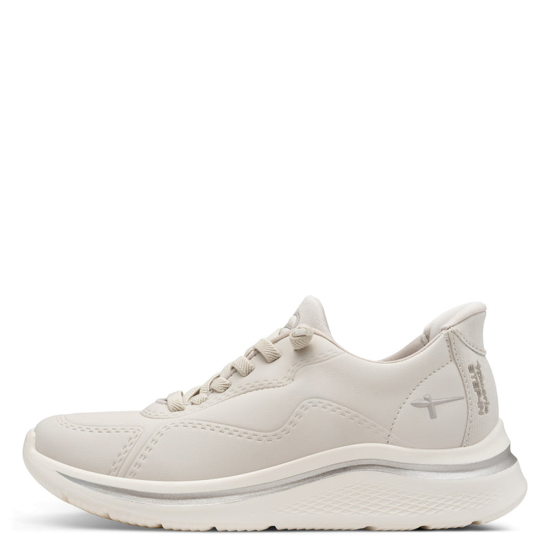 Women's Beige Tamaris Comfort Sneakers