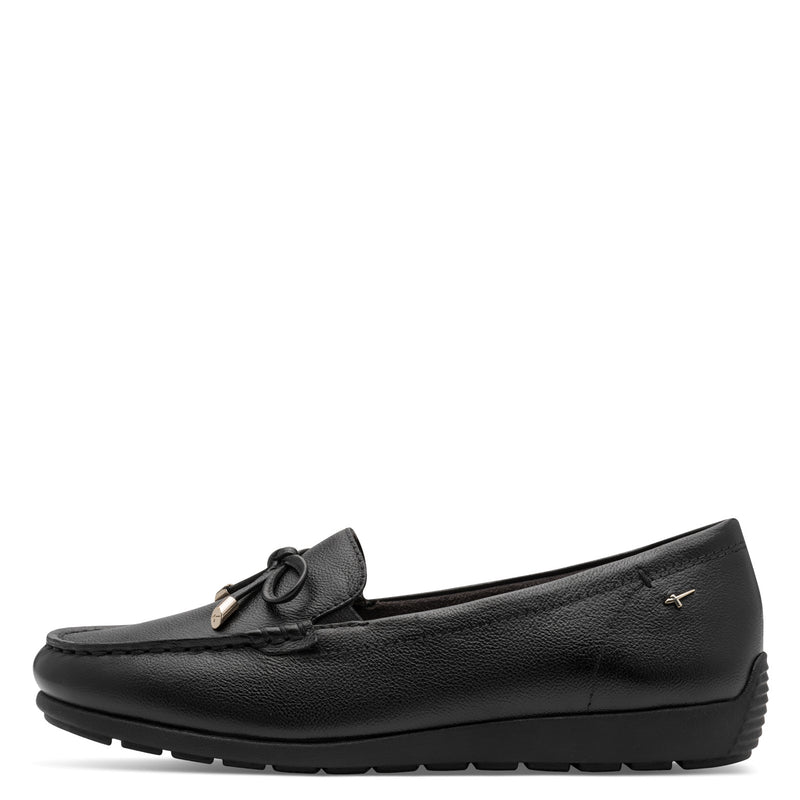 Women's Black Tamaris Comfort Slip-on