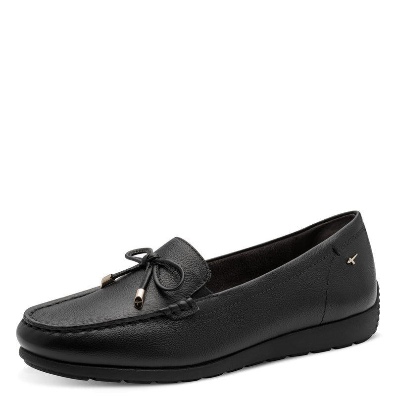 Women's Black Tamaris Comfort Slip-on