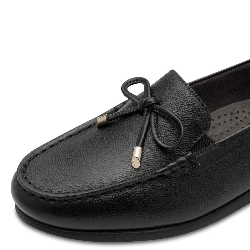 Women's Black Tamaris Comfort Slip-on