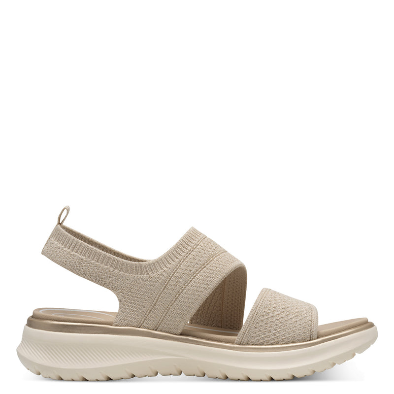 Women's Beige Tamaris Comfort Multi Strap Sandal