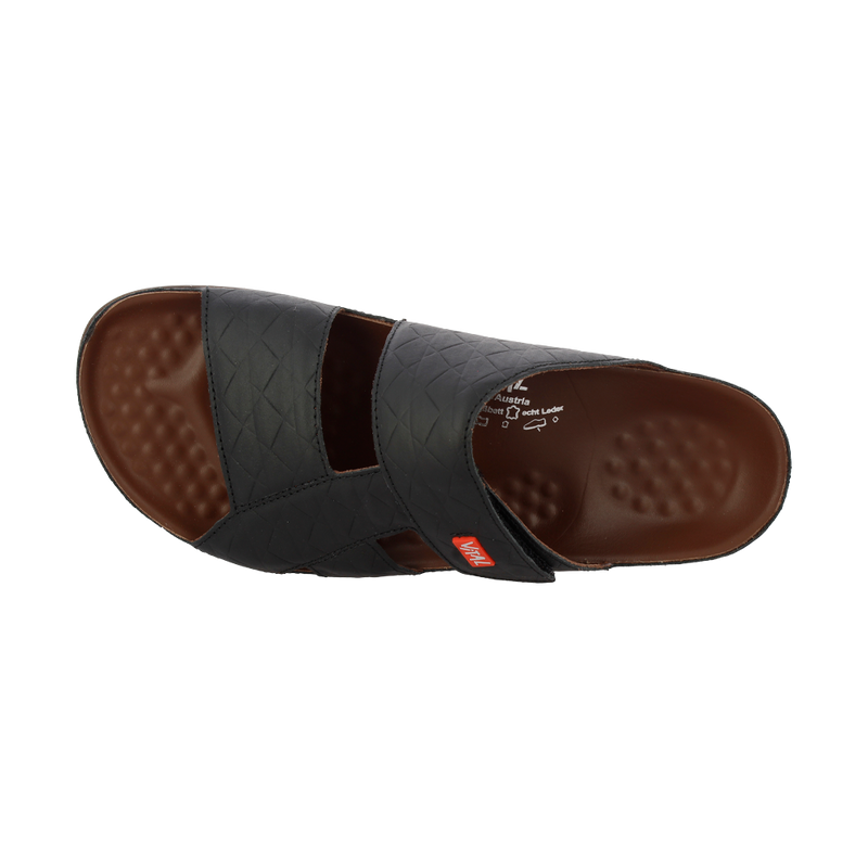 Men's Black Vital - Tevere Dune Slippers