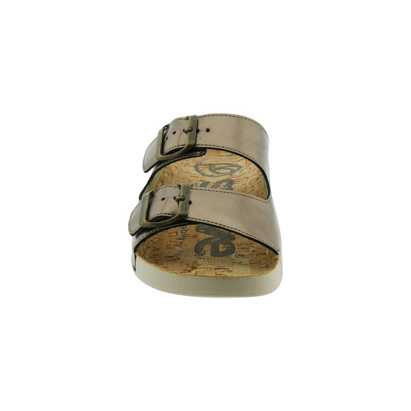 Women's Gold Positano Sandals