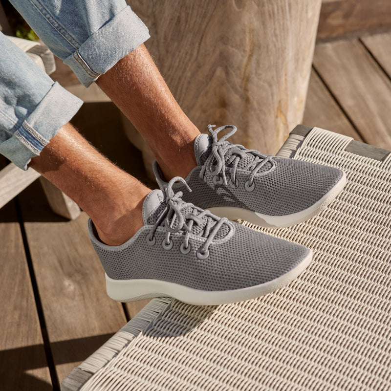 Men's Tree Runner - Kaikoura White (White Sole)