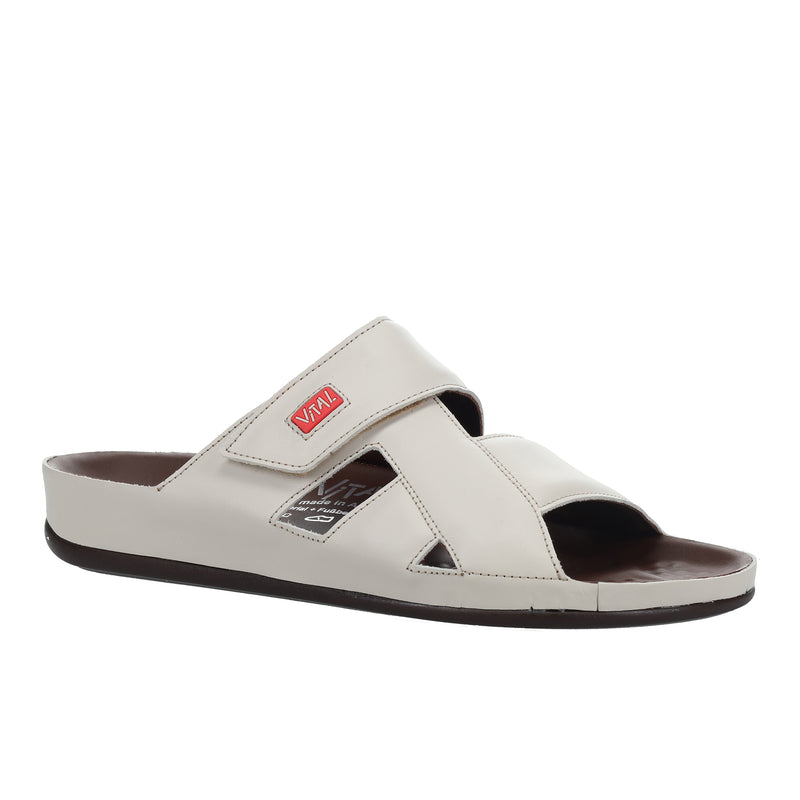 Men's Off White Vital Nappa Slippers