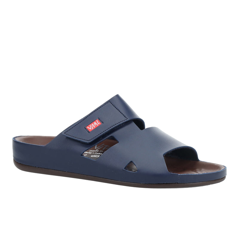 Men's Blue Vital Carmen Synthetic Slippers