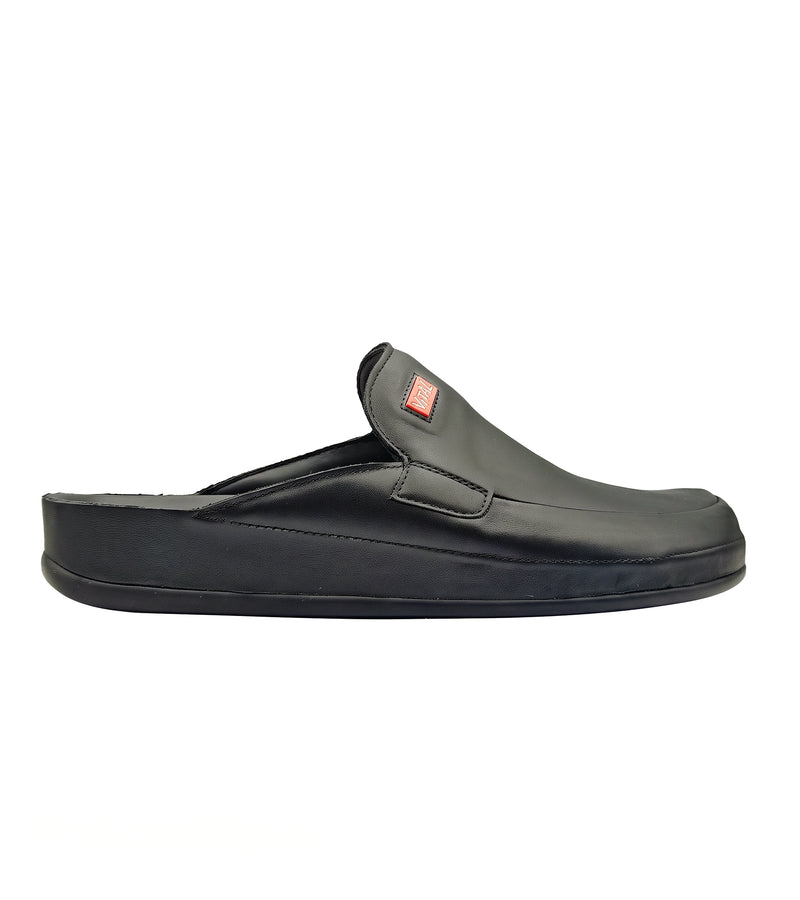 Men's Black Vital - Nappa Mules