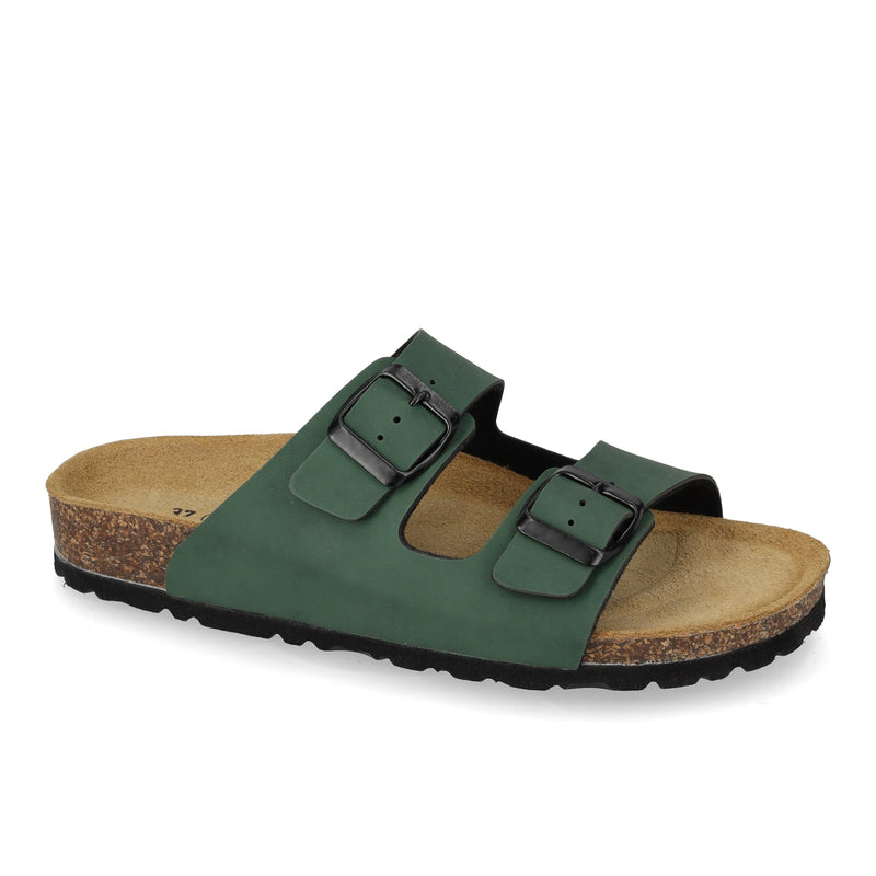 Men's Dark Green Startek Slippers