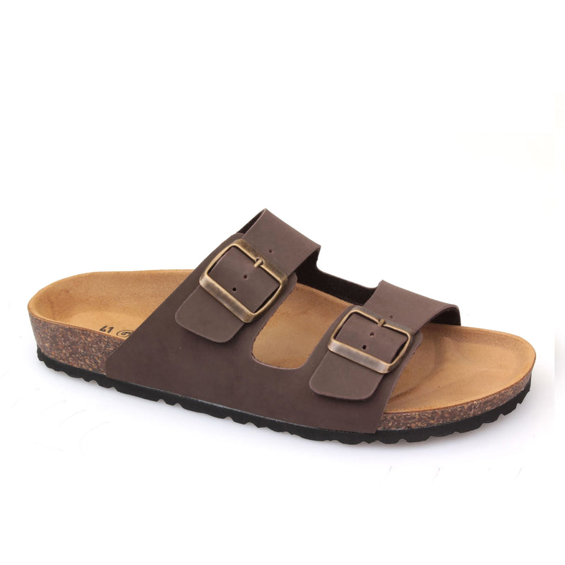 Men's Brown Startek Slippers