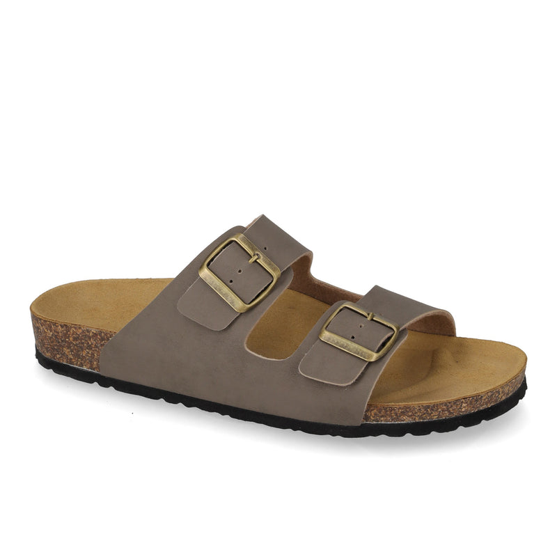 Men's Taupe Startek Slippers