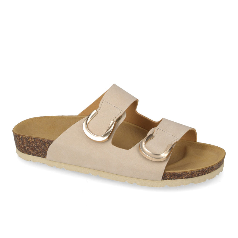 Women's Beige Atene Slippers