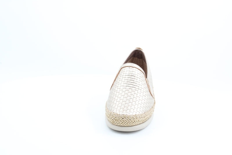 Women's Gold Dory Slip-Ons