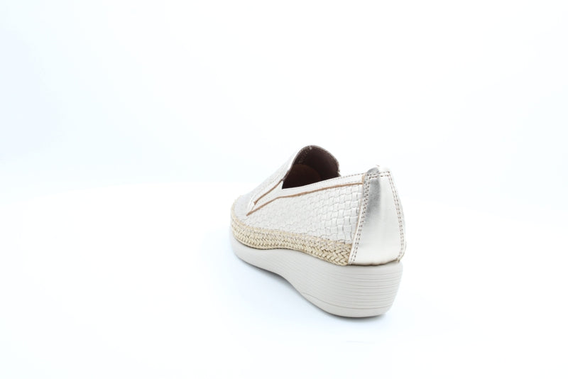 Women's Gold Dory Slip-Ons