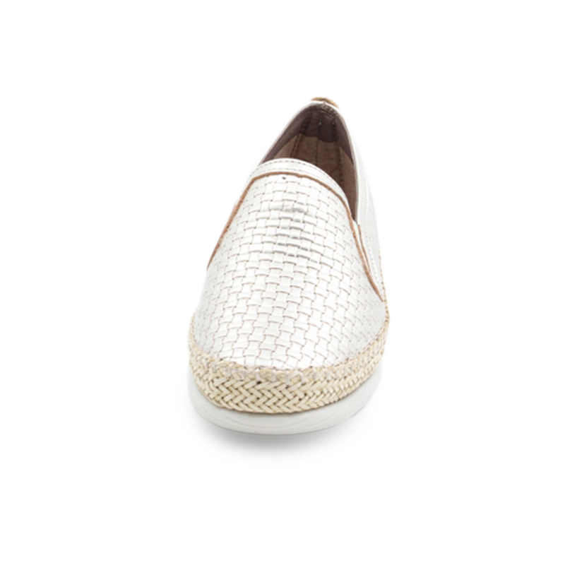 Women's Silver Dory Slip-Ons
