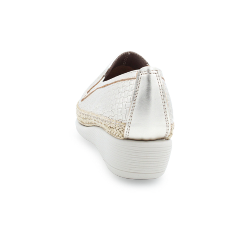 Women's Silver Dory Slip-Ons