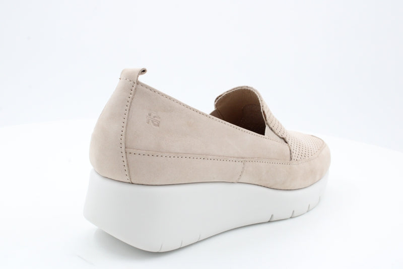 Women's Beige Fly Jump Wedges
