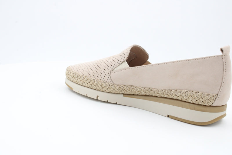 Women's Beige Fusion Rope Slip-Ons