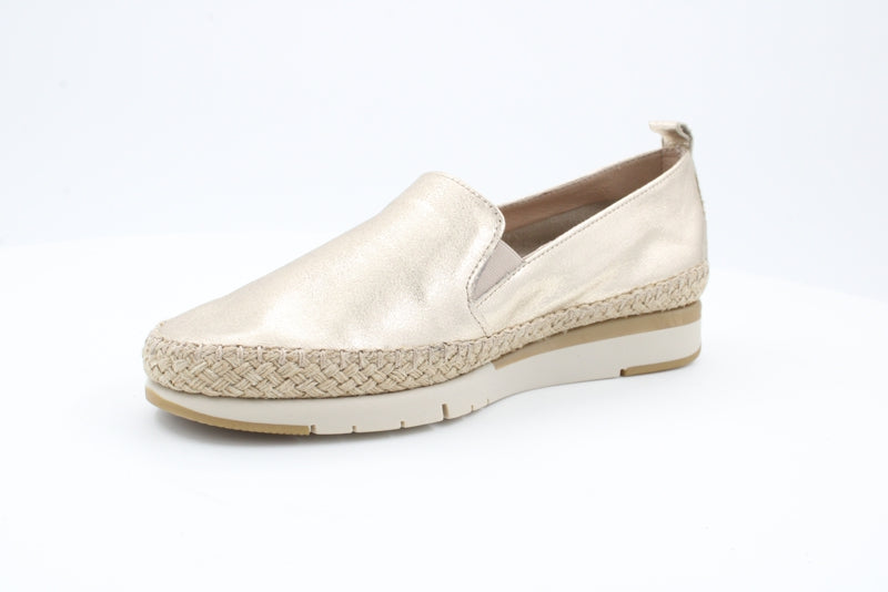 Women's Gold Fusion Rope Slip-Ons