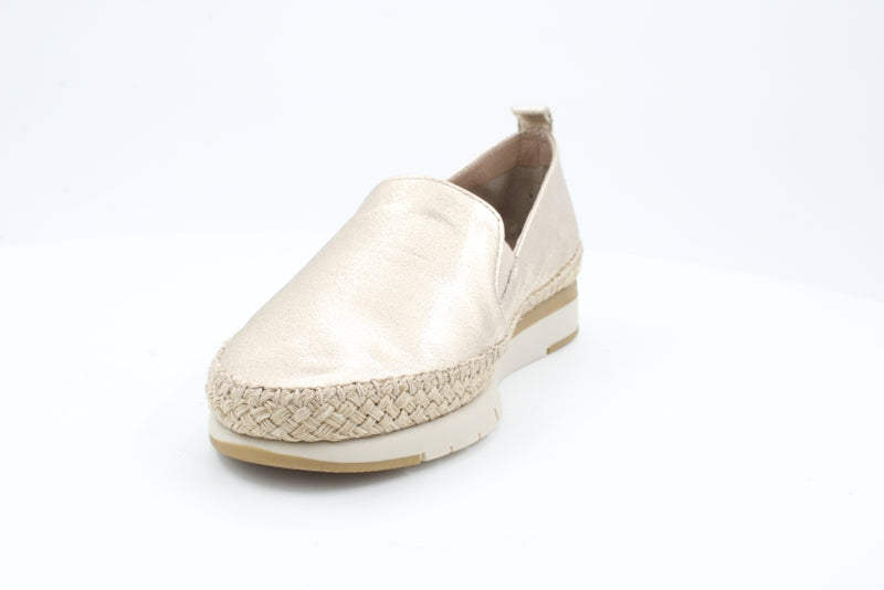 Women's Gold Fusion Rope Slip-Ons