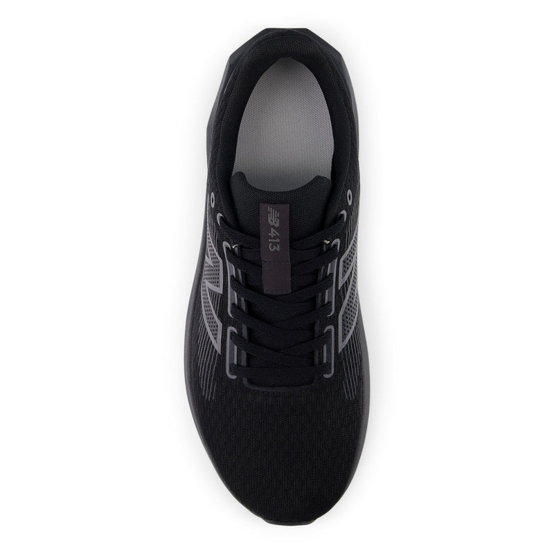 Men's Black 413 Sneakers