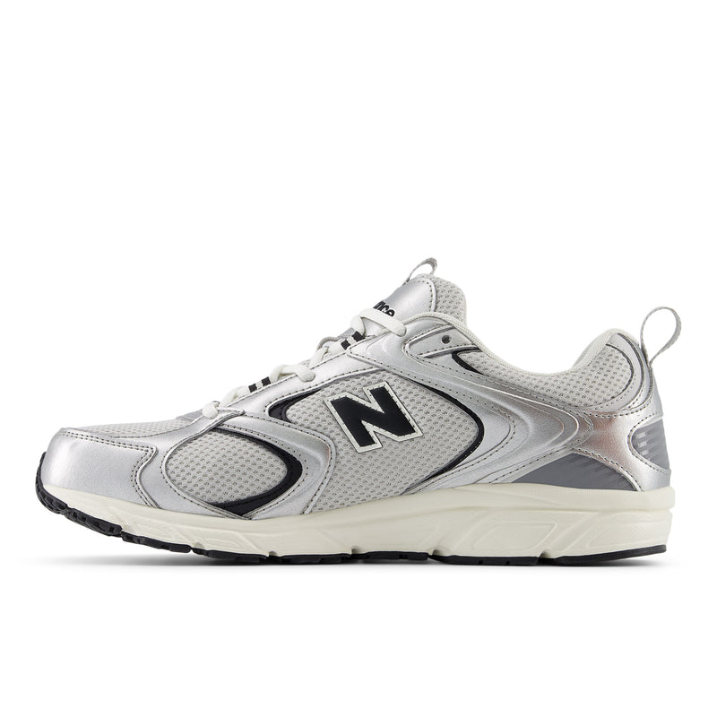 Unisex Silver 408 Sneakers