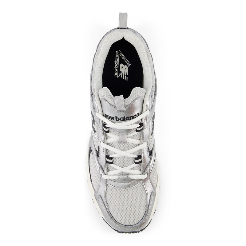 Unisex Silver 408 Sneakers