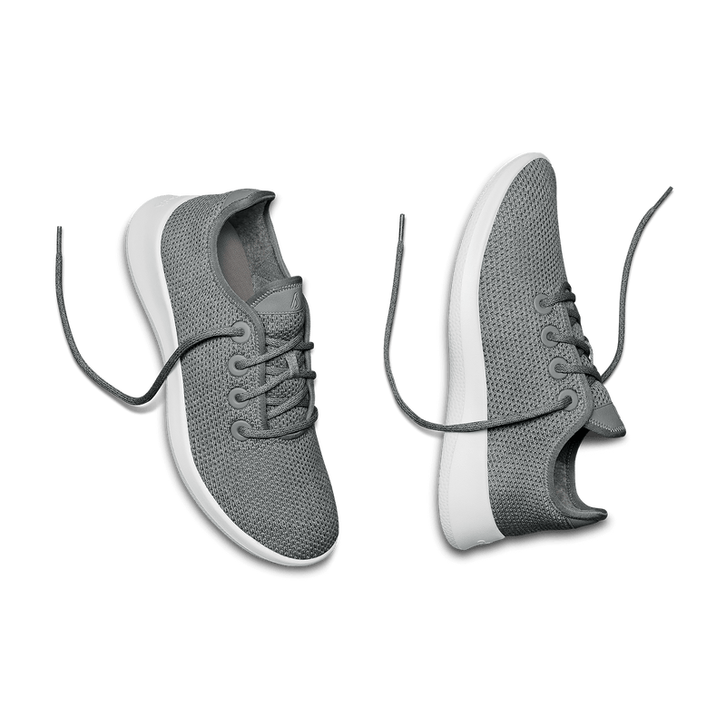 Mens Tree Runner - Mist (White Sole)
