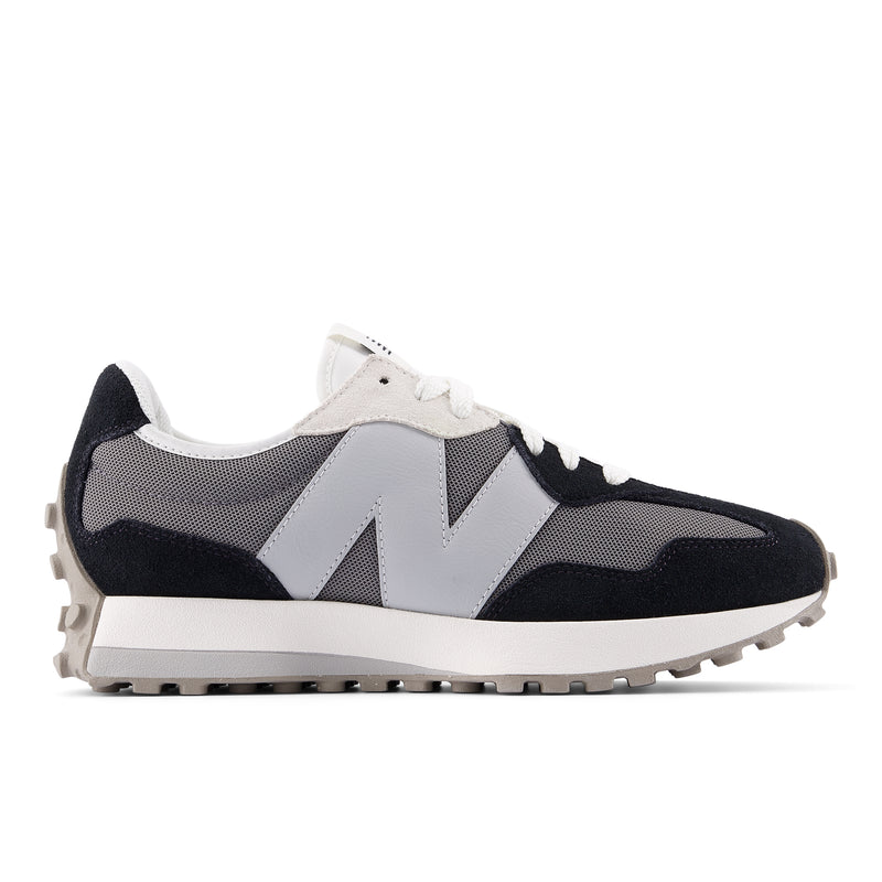 Unisex Black 327 Sneakers