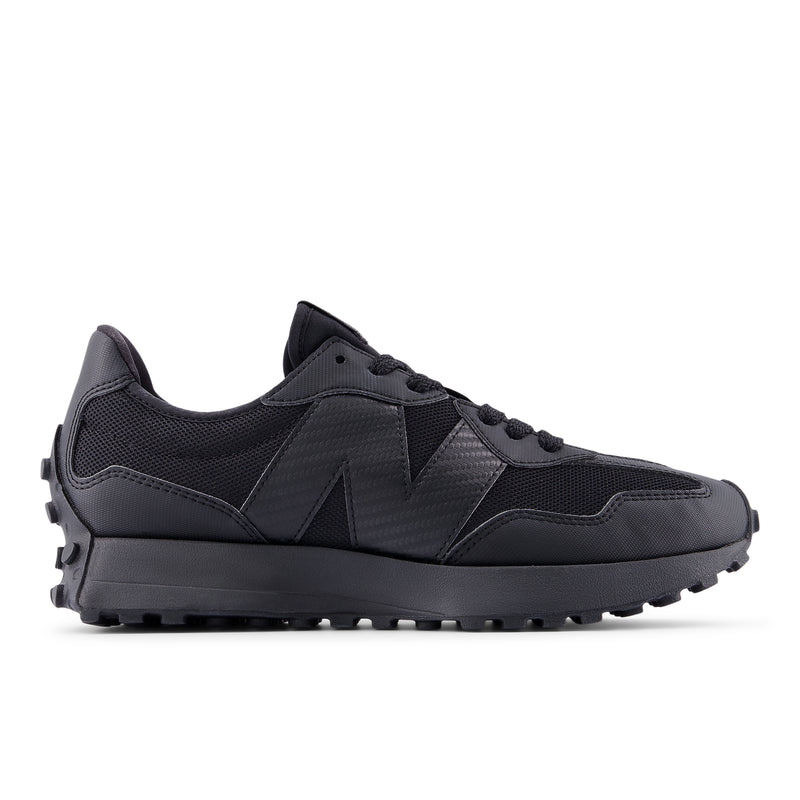Unisex Black 327 Sneakers