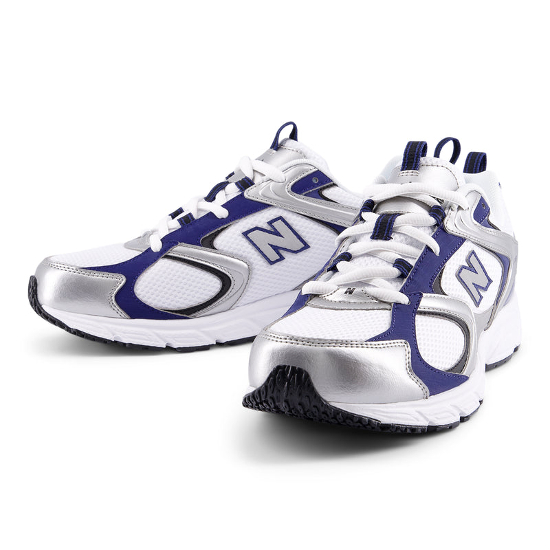 Unisex White 408 Sneakers